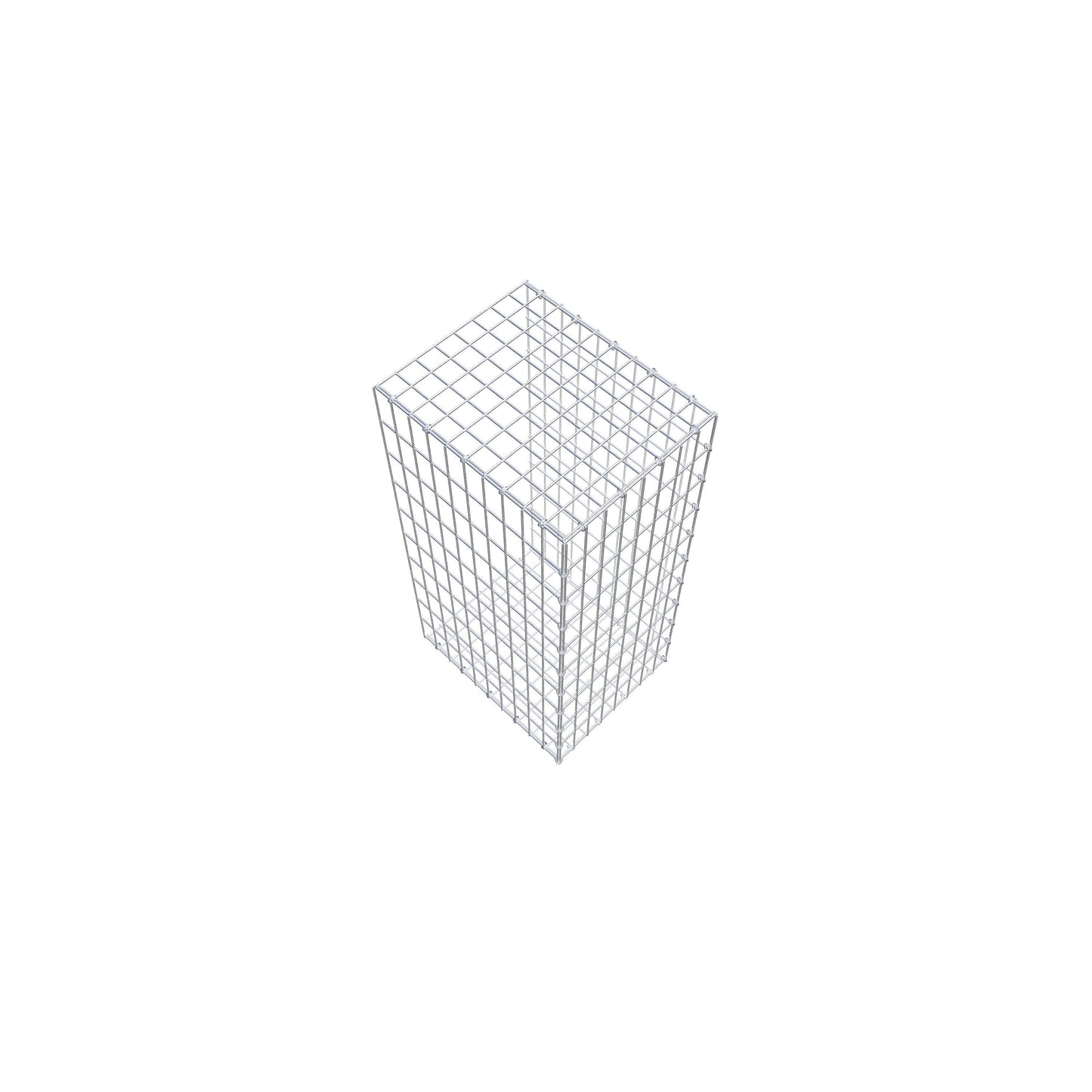Pila adicional tipo 2 100 cm x 50 cm x 40 cm, malla 5 cm x 10 cm, anillo en C