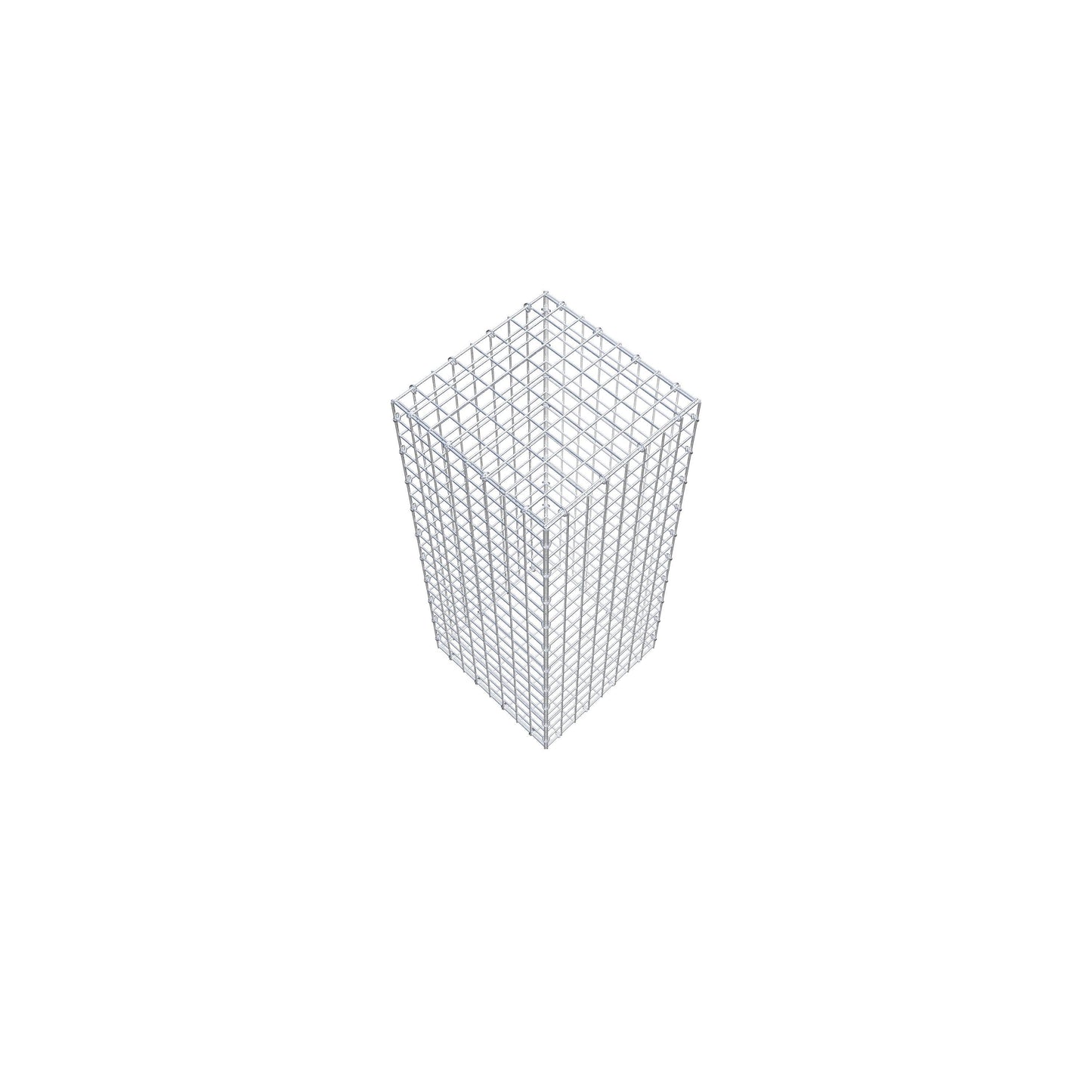 Gabion 100 cm x 40 cm x 40 cm (L x H x D), mesh size 5 cm x 5 cm, C-ring
