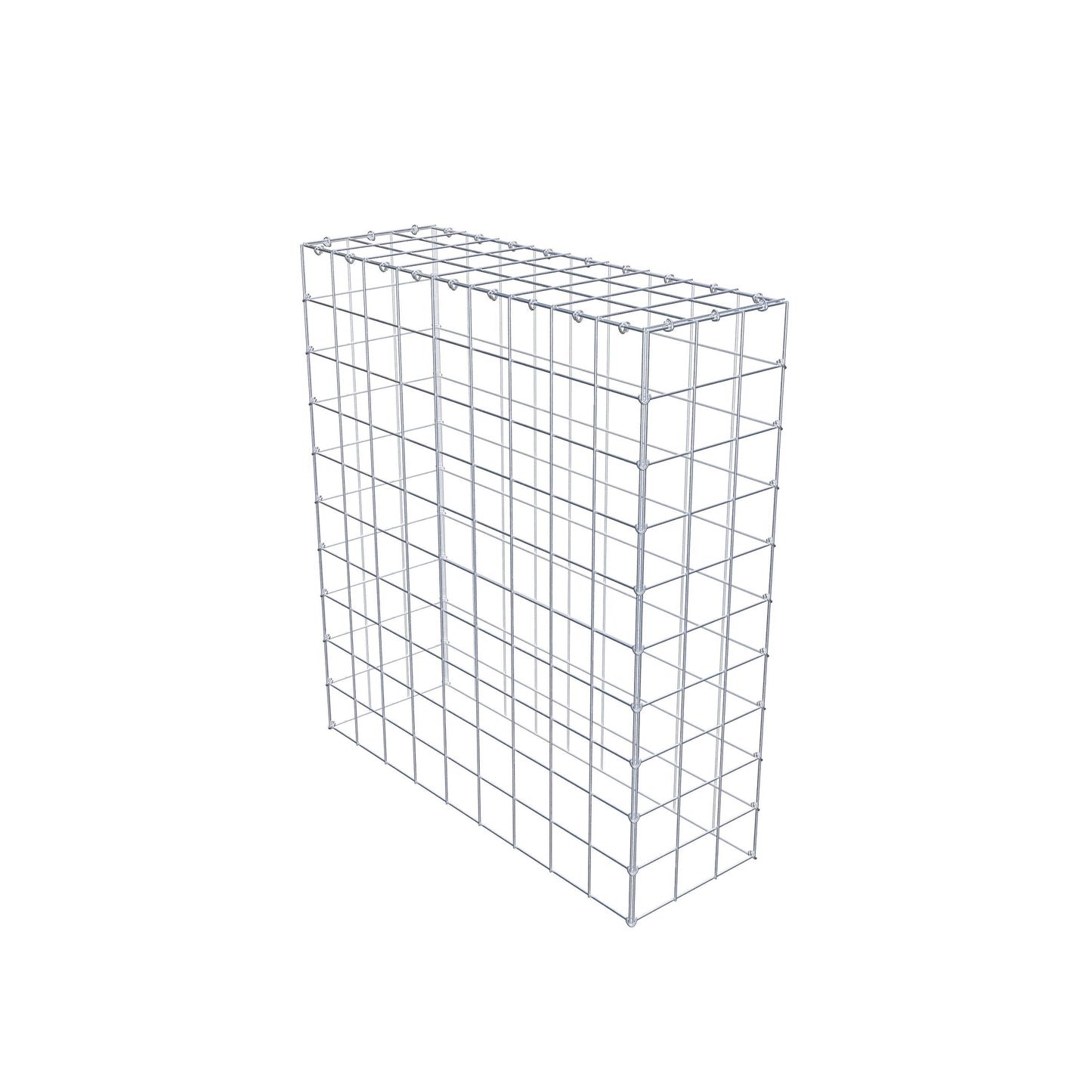Fourche rapportée type 3 100 cm x 90 cm x 30 cm (L x H x P), mailles 10 cm x 10 cm, anneau C