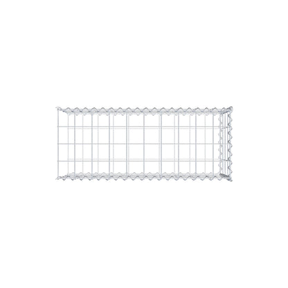 Gabião tipo 2 100 cm x 40 cm x 40 cm (C x A x P), malhagem 10 cm x 10 cm, espiral