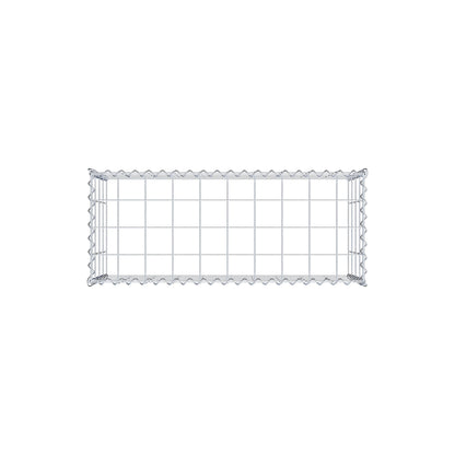 Grown-on gabion type 3 100 cm x 40 cm x 40 cm (L x H x D), mesh size 10 cm x 10 cm, spiral