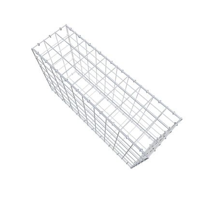 Gabion 100 cm x 60 cm x 30 cm (L x H x D), maskstorlek 10 cm x 10 cm, C-ring