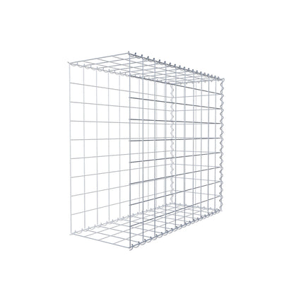 Gabbione aggiuntivo tipo 2 100 cm x 90 cm x 40 cm (L x H x P), maglia 10 cm x 10 cm, spirale
