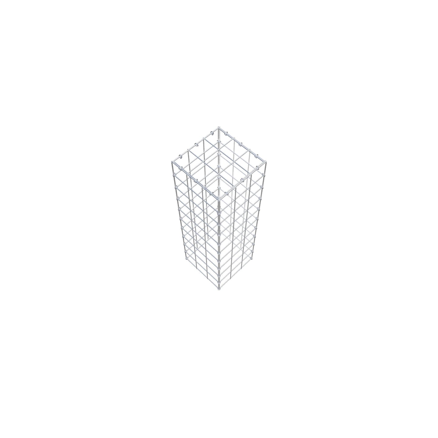Type 3 oplegkorf 100 cm x 30 cm x 30 cm (L x H x D), maaswijdte 10 cm x 10 cm, C-ring