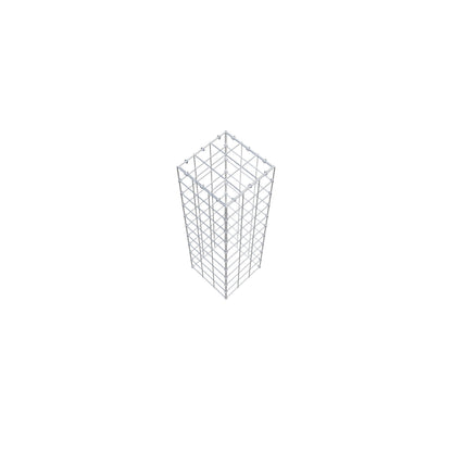 Type 3 oplegkorf 100 cm x 30 cm x 30 cm (L x H x D), maaswijdte 10 cm x 10 cm, C-ring