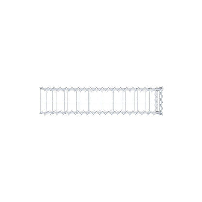 Gabbione aggiuntivo tipo 2 100 cm x 30 cm x 20 cm (L x A x P), maglia 10 cm x 10 cm, spirale