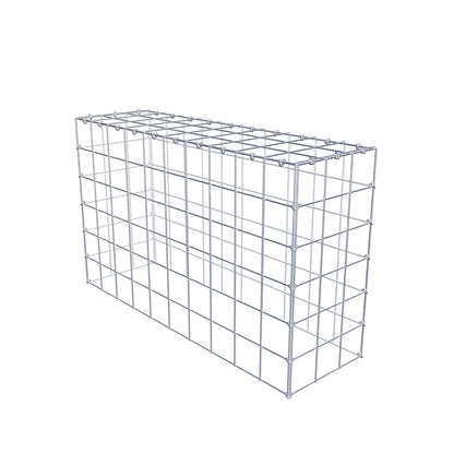 Gavión complementario de tipo 3 100 cm x 60 cm x 30 cm (L x A x P), malla 10 cm x 10 cm, anillo en C