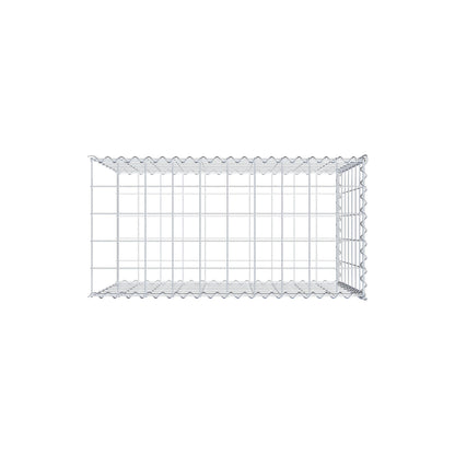 Anbaugabione Typ 2 100 cm x 70 cm x 50 cm (L x H x T), Maschenweite 10 cm x 10 cm, Spirale