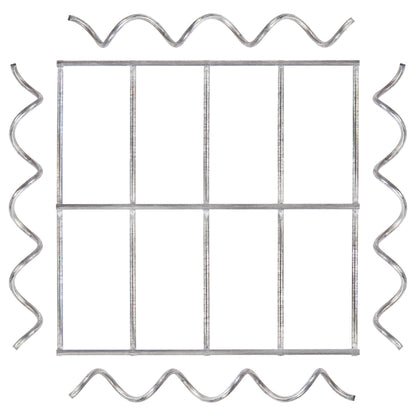 Cobertura para coluna MW 5 x 10 cm incluindo 4 espirais de montagem