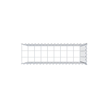 Anbaugabione Typ 4 100 cm x 70 cm x 30 cm (L x H x T), Maschenweite 10 cm x 10 cm, Spirale