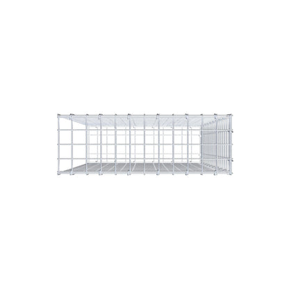 Gabião Tipo 2 100 cm x 60 cm x 20 cm (C x A x P), malhagem 5 cm x 5 cm, anel C