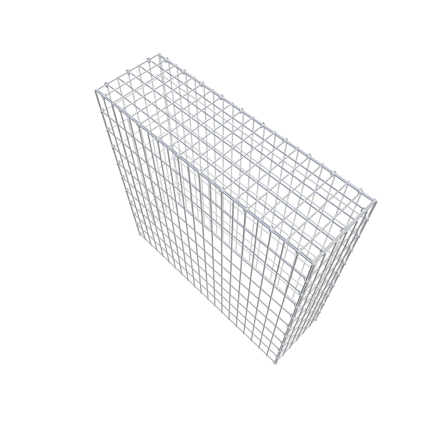 Type 3 oplegkorf 100 cm x 100 cm x 30 cm (L x H x D), maaswijdte 5 cm x 10 cm, C-ring
