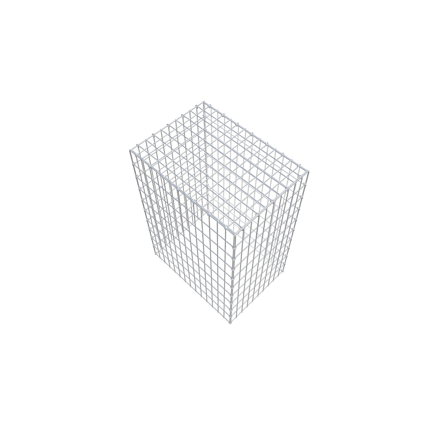 Gavión complementario de tipo 3 100 cm x 70 cm x 50 cm (L x A x P), malla 5 cm x 10 cm, anillo en C