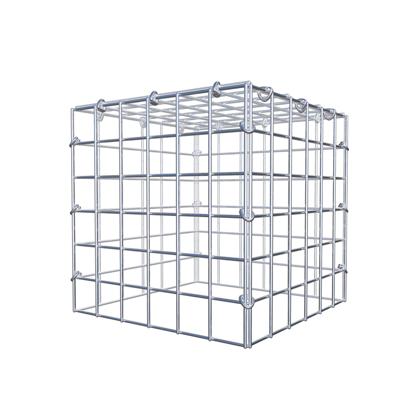 Gavión adicional tipo 3 30 cm x 30 cm x 30 cm (L x A x P), malla 5 cm x 5 cm, anillo en C