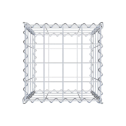 Gabbione 40 cm x 40 cm x 40 cm (L x H x P), maglia 10 cm x 10 cm, spirale