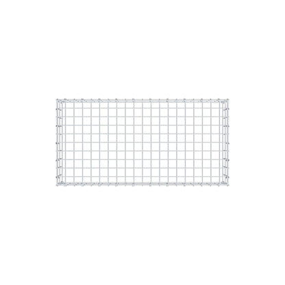 Gabbione aggiuntivo di tipo 3 100 cm x 20 cm x 50 cm (L x H x P), maglia 5 cm x 10 cm, anello a C