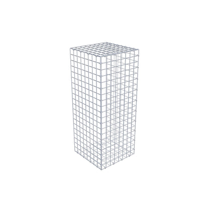 Gabião Tipo 2 100 cm x 40 cm x 40 cm (C x A x P), malhagem 5 cm x 5 cm, anel C