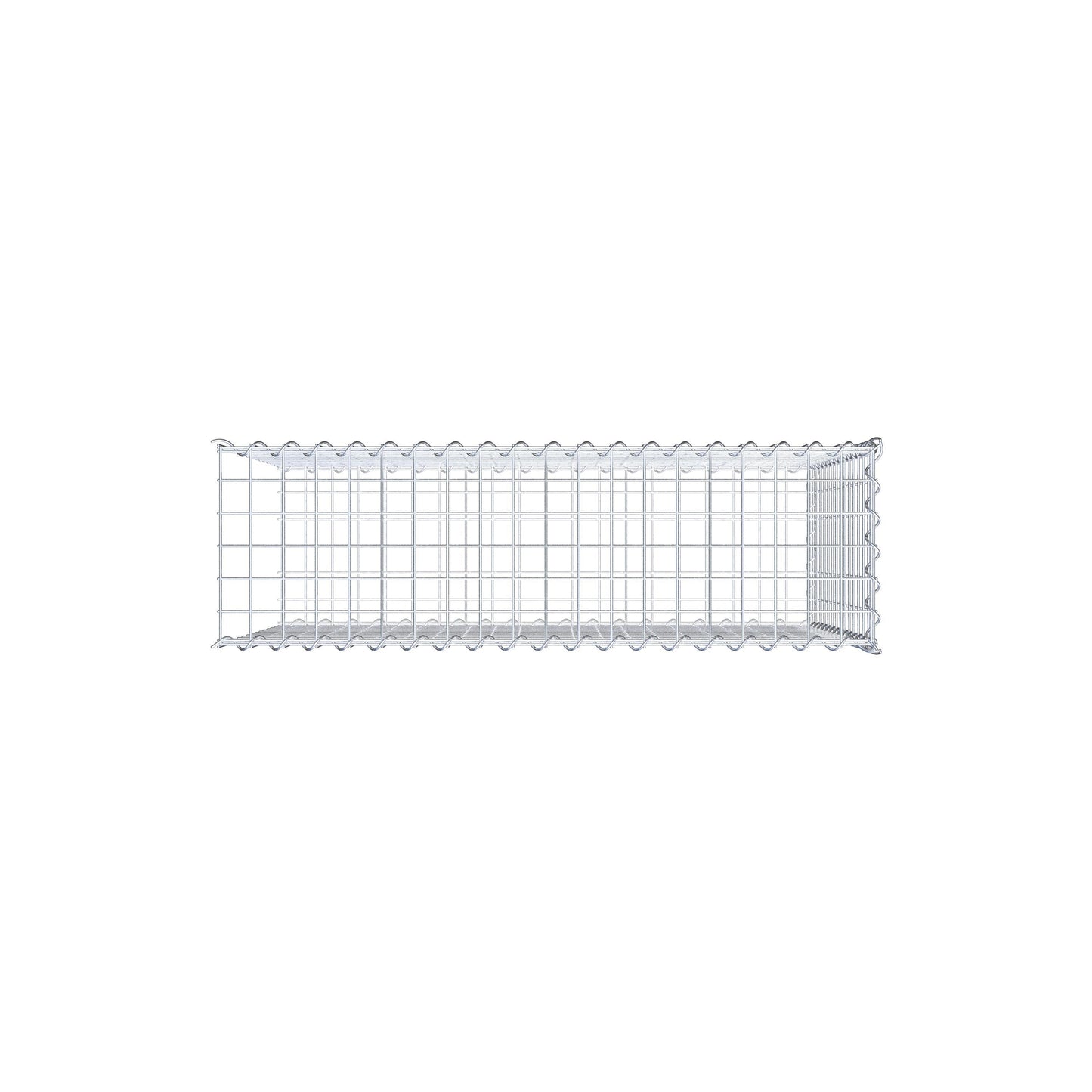 Gabbione aggiuntivo tipo 2 100 cm x 70 cm x 30 cm (L x H x P), maglia 5 cm x 5 cm, a spirale