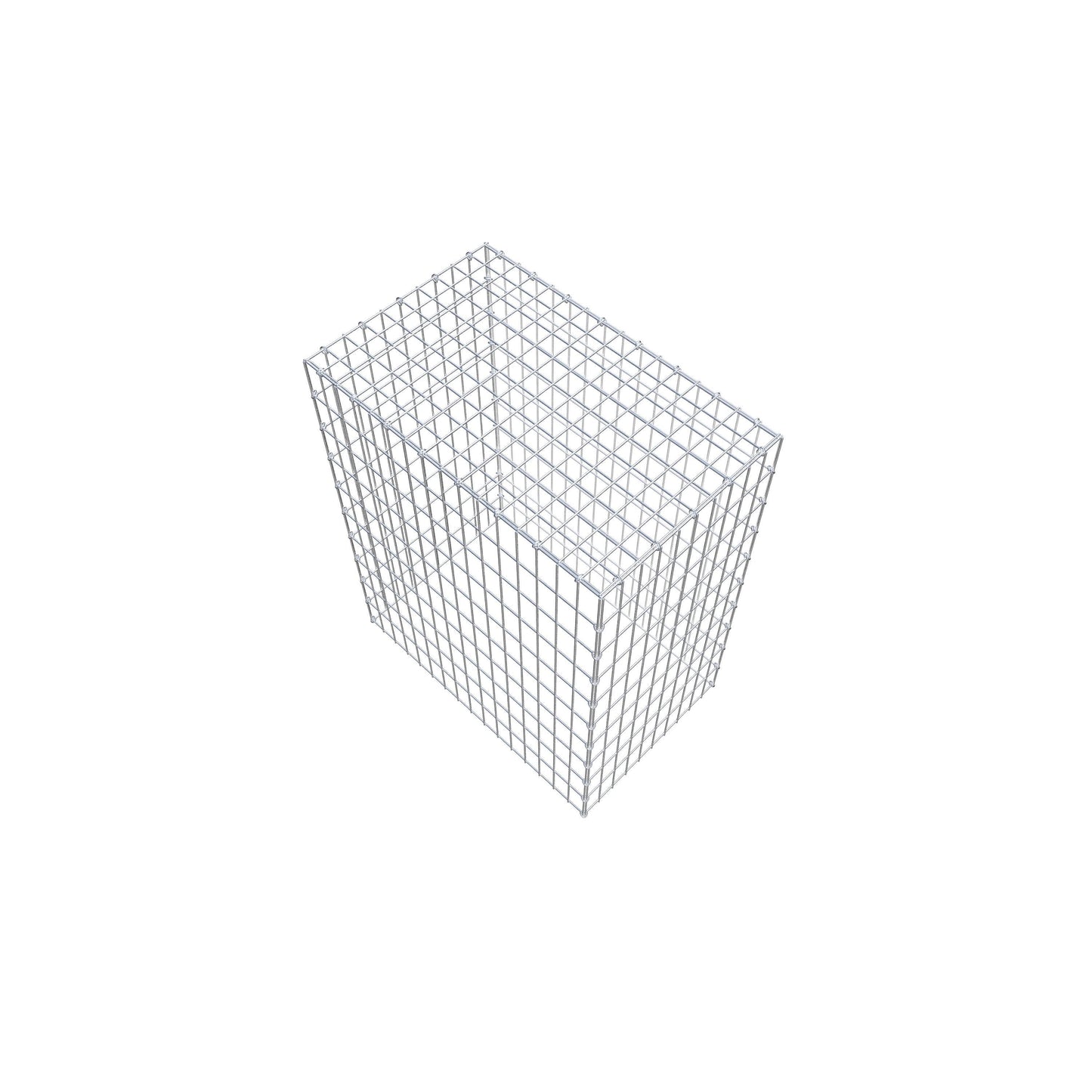 Anbaugabione Typ 3 100 cm x 80 cm x 50 cm (L x H x T), Maschenweite 5 cm x 10 cm, C-Ring