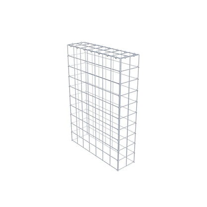 Gabião Tipo 3 100 cm x 70 cm x 20 cm (C x A x P), malhagem 10 cm x 10 cm, anel C