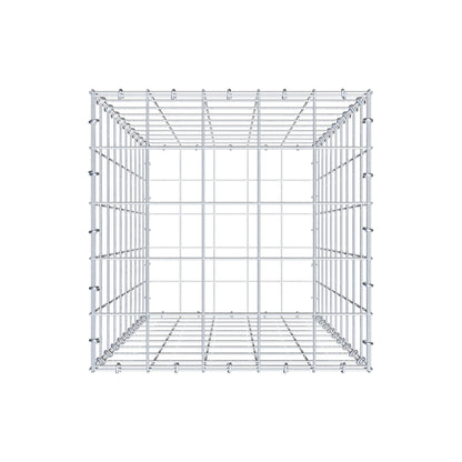 Gabion 100 cm x 50 cm x 50 cm (L x H x D), maskestørrelse 10 cm x 10 cm, C-ring
