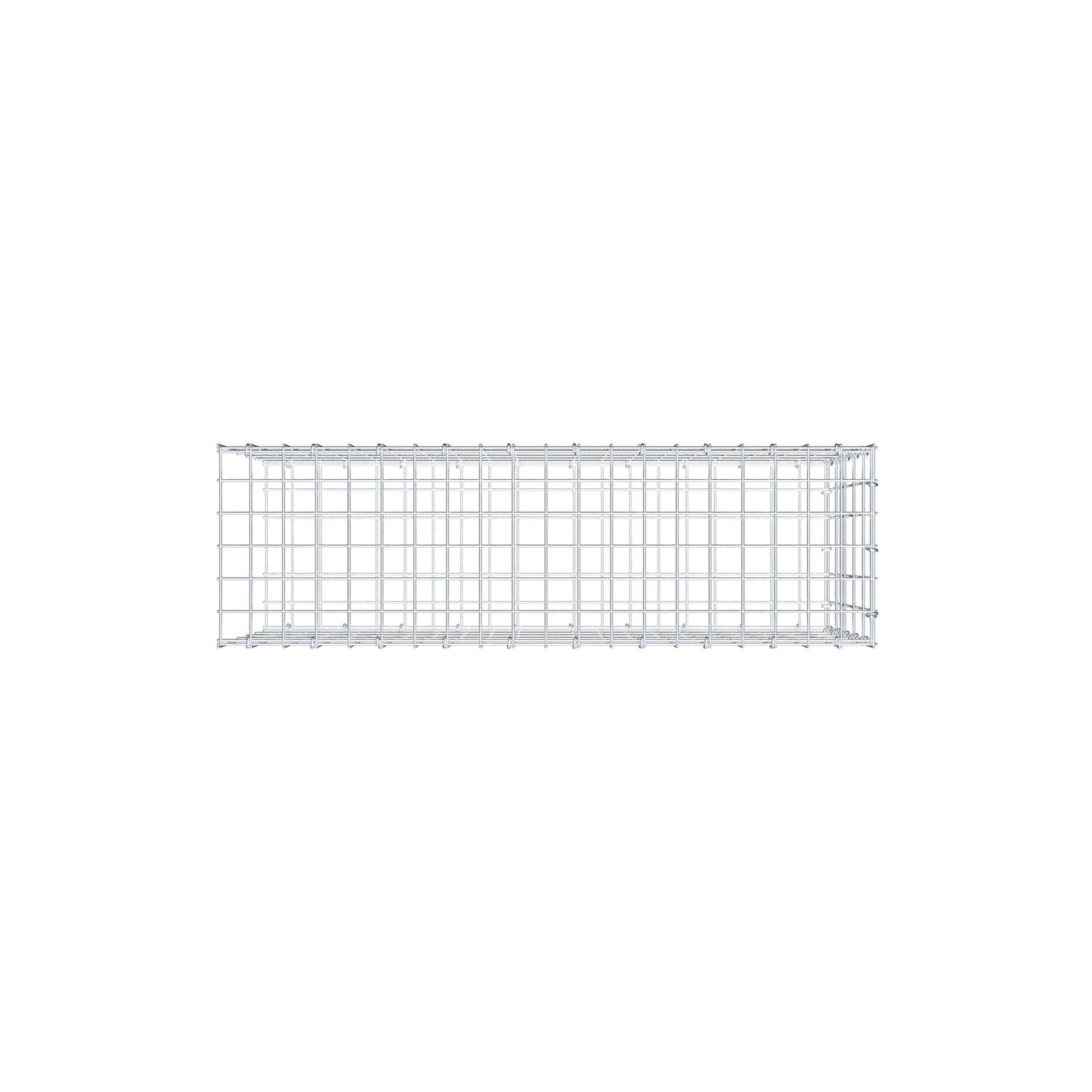 Pile aggiuntivo tipo 2 100 cm x 50 cm x 30 cm, maglia 5 cm x 10 cm, anello a C