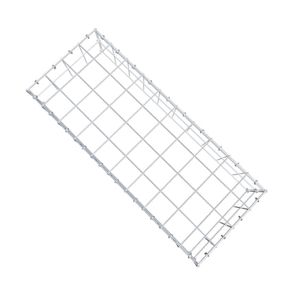 Monteret gabion type 3 100 cm x 20 cm x 40 cm (L x H x D), maskestørrelse 10 cm x 10 cm, C-ring
