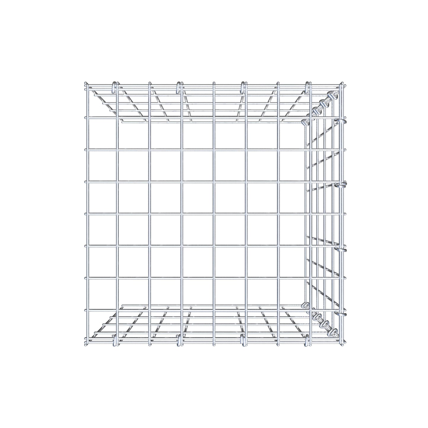 Toegevoegde pool type 4 50 cm x 40 cm x 40 cm (L x H x D), maaswijdte 5 cm x 10 cm, C-ring