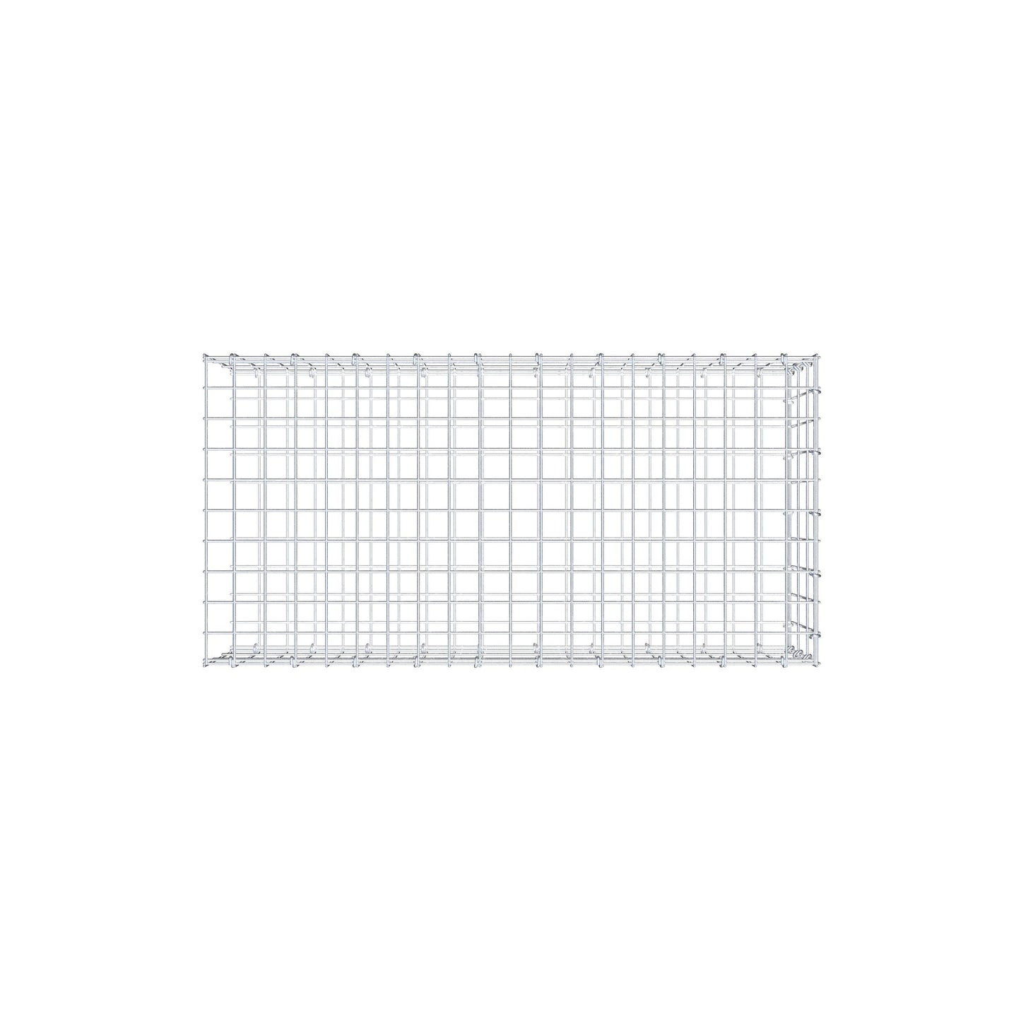 Pile aggiuntivo tipo 2 100 cm x 30 cm x 50 cm, maglia 5 cm x 10 cm, anello a C