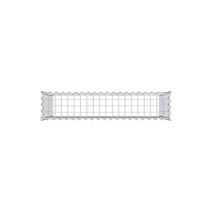 Anbaugabione Typ 3 100 cm x 60 cm x 20 cm (L x H x T), Maschenweite 5 cm x 5 cm, Spirale