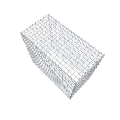 Gabbione aggiuntivo tipo 3 100 cm x 90 cm x 50 cm (L x H x P), dimensione maglia 5 cm x 5 cm, a spirale