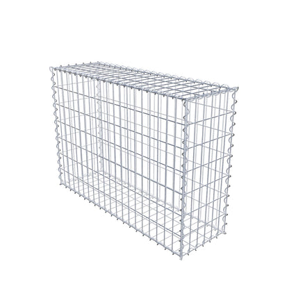 Gabion 100 cm x 70 cm x 30 cm (L x H x P), mailles 5 cm x 10 cm, spirale
