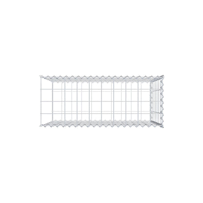 Gabião tipo 2 100 cm x 70 cm x 40 cm (C x A x P), malhagem 10 cm x 10 cm, espiral
