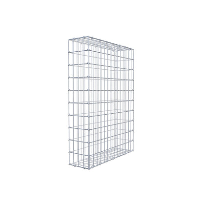 Gabione 100 cm x 70 cm x 20 cm (L x H x T), Maschenweite 5 cm x 10 cm, C-Ring