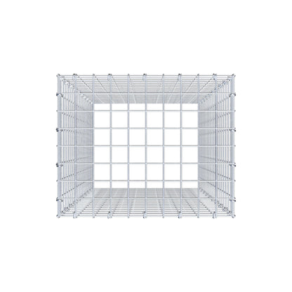 Gabião Tipo 3 100 cm x 50 cm x 40 cm (C x A x P), malhagem 5 cm x 5 cm, anel C