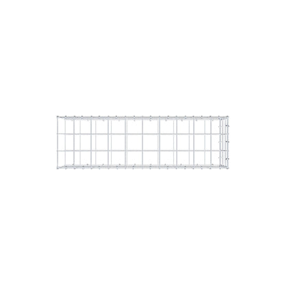 Gabbione aggiuntivo tipo 2 100 cm x 30 cm x 30 cm (L x A x P), maglia 10 cm x 10 cm, anello a C
