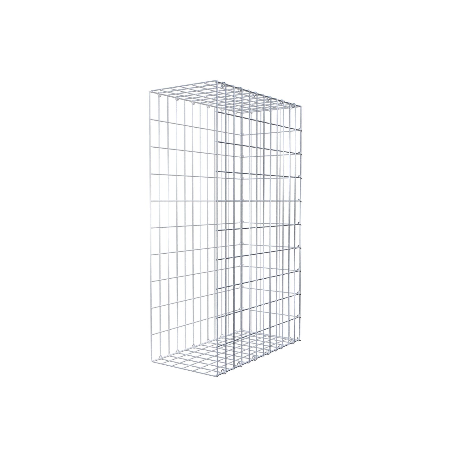 Gabião tipo 2 100 cm x 60 cm x 30 cm, malhagem 5 cm x 10 cm, anel C