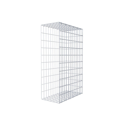 Gabião tipo 2 100 cm x 60 cm x 30 cm, malhagem 5 cm x 10 cm, anel C