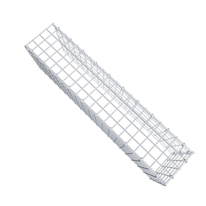 Gabião Tipo 4 100 cm x 30 cm x 20 cm (C x A x P), malhagem 5 cm x 5 cm, anel C