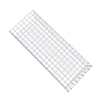 Anbaugabione Typ 2 100 cm x 20 cm x 40 cm, Maschenweite 5 cm x 10 cm, C-Ring