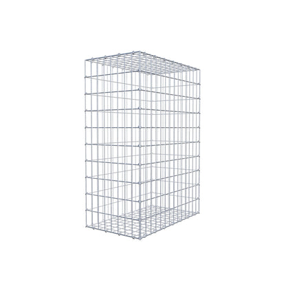 Gabion 100 cm x 70 cm x 40 cm (L x H x P), mailles 5 cm x 10 cm, anneau en C