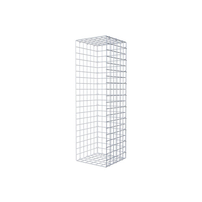Gabbione aggiuntivo tipo 2 100 cm x 30 cm x 30 cm (L x A x P), maglia 5 cm x 5 cm, anello a C