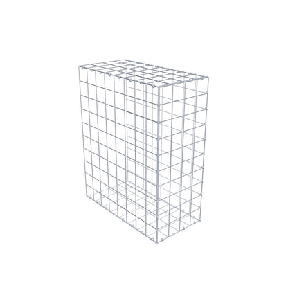Gabião Tipo 2 100 cm x 80 cm x 40 cm (C x A x P), malhagem 10 cm x 10 cm, anel C