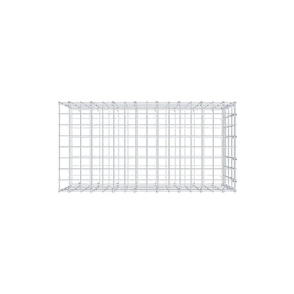 Monteret gabion type 2 80 cm x 40 cm x 40 cm, maskestørrelse 5 cm x 10 cm, C-ring