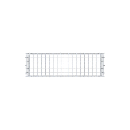 Gabbione aggiuntivo di tipo 3 100 cm x 30 cm x 30 cm (L x A x P), maglia 5 cm x 10 cm, anello a C