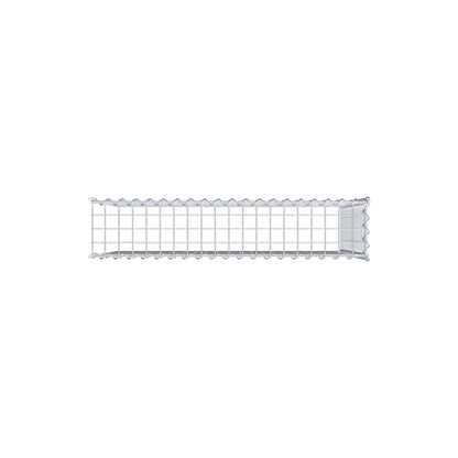 Grown-on gabion type 4 100 cm x 70 cm x 20 cm (L x H x D), mesh size 5 cm x 5 cm, spiral