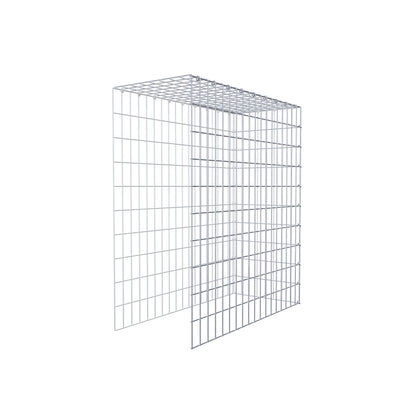 Gavión adicional tipo 4 100 cm x 90 cm x 40 cm (L x A x P), malla 5 cm x 10 cm, anillo en C