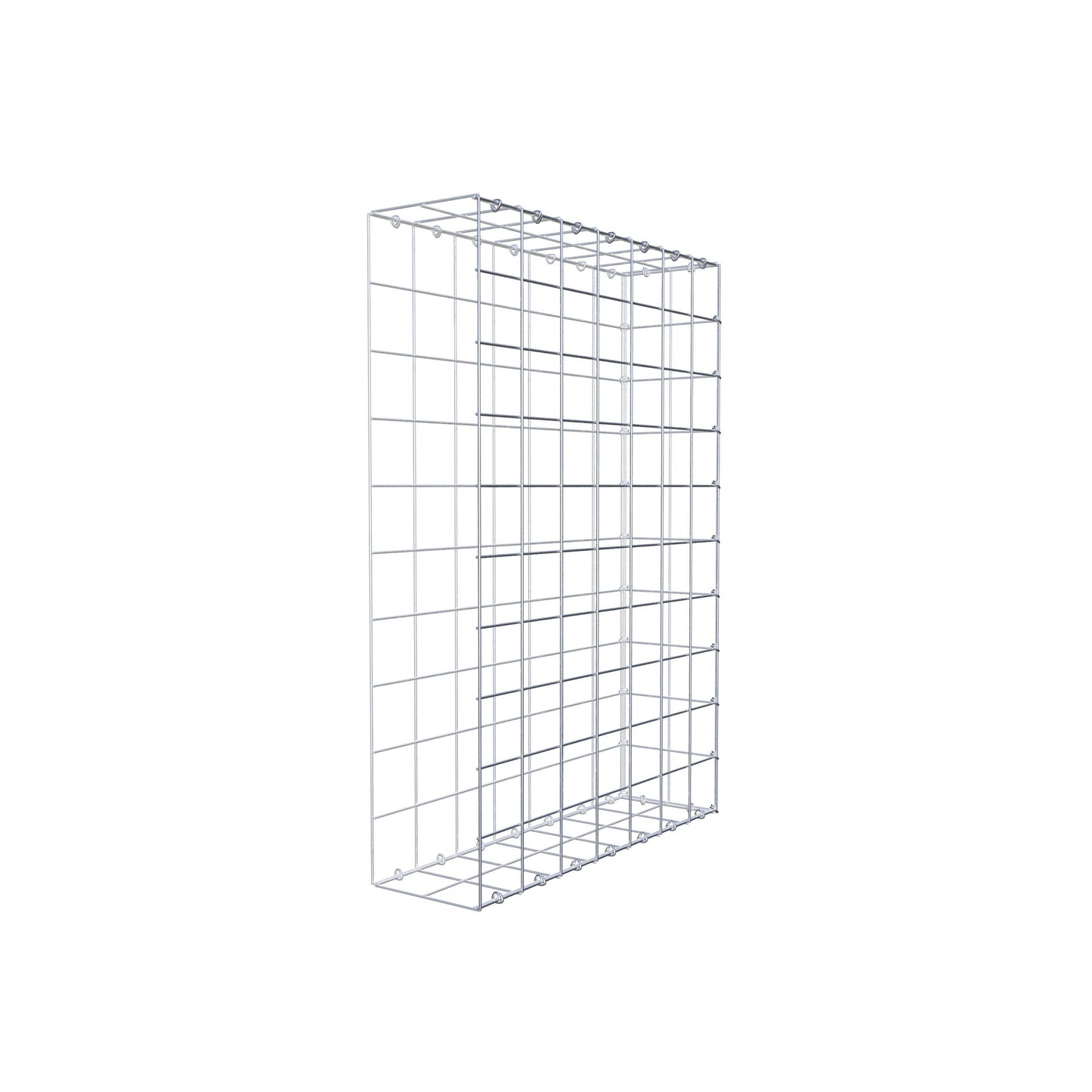 Fourche rapportée type 2 100 cm x 70 cm x 20 cm (L x H x P), mailles 10 cm x 10 cm, anneau en C