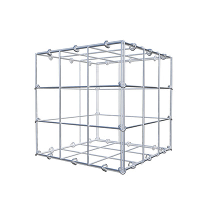 Gabion 30 cm x 30 cm x 30 cm (L x H x D), maskstorlek 10 cm x 10 cm, C-ring