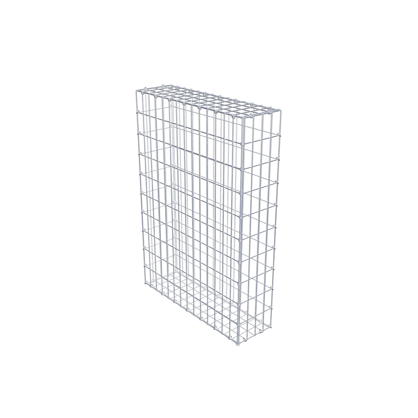 Gabione 100 cm x 70 cm x 20 cm (L x H x T), Maschenweite 5 cm x 10 cm, C-Ring